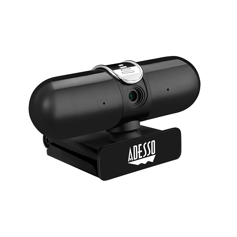 Adesso CYBERTRACK H7 - Webcam - 4 Megapixel - USB 2.0 - Auto-focus - Microphone